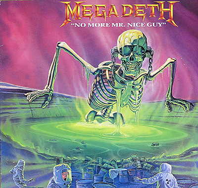MEGADETH - No More Mr Nice Guy (European and USA Releases)  album front cover vinyl record